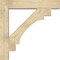 Ekena Millwork Merced Block Rough Sawn Bracket w/ Offset Brace, Douglas Fir, 8"W x 42"D x 42"H BKT0806X42X42MRC05RDF - alternate 4